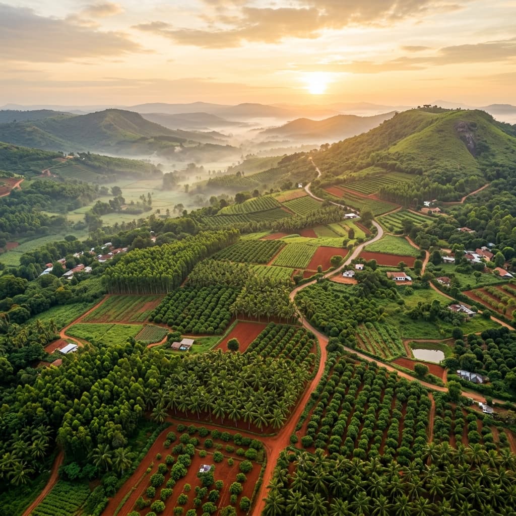 Habitat Farms aerial view