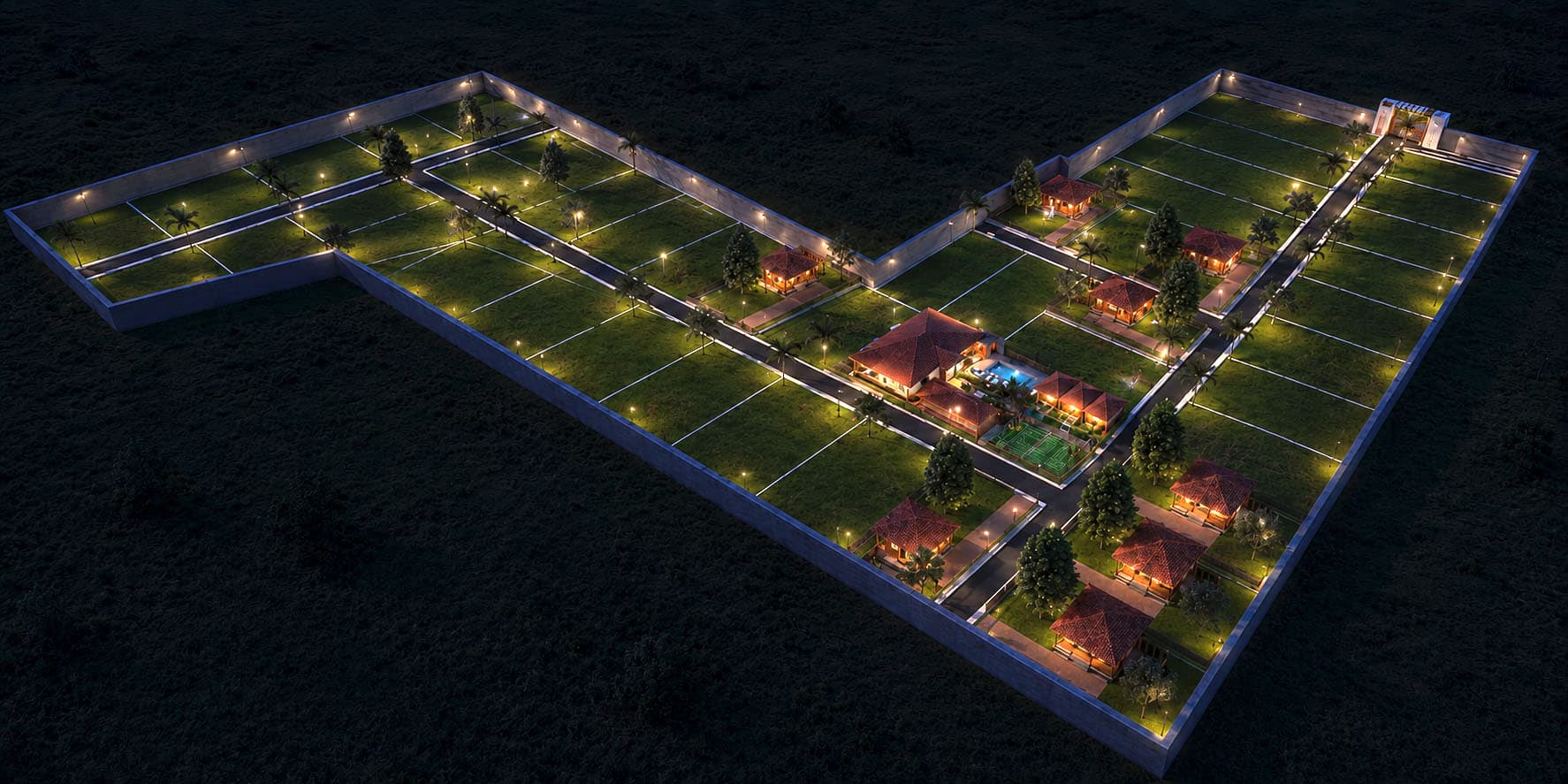 Habitat Farms Farm Layout View F