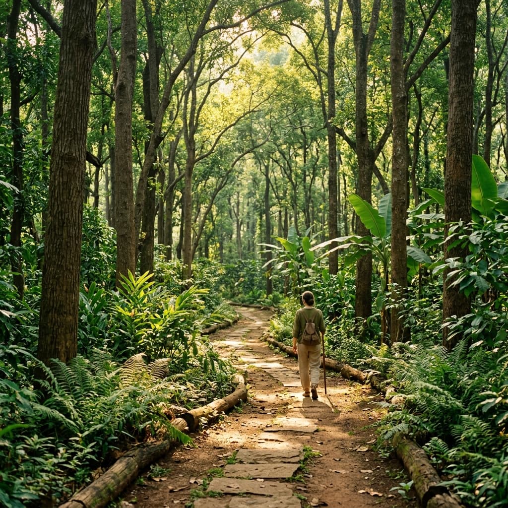 Nature walkway
